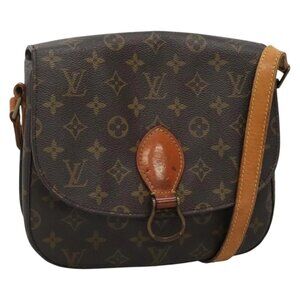 LOUIS VUITTON Monogram Monogram Saint Cloud GM Bag M51242 LV Auth 132820